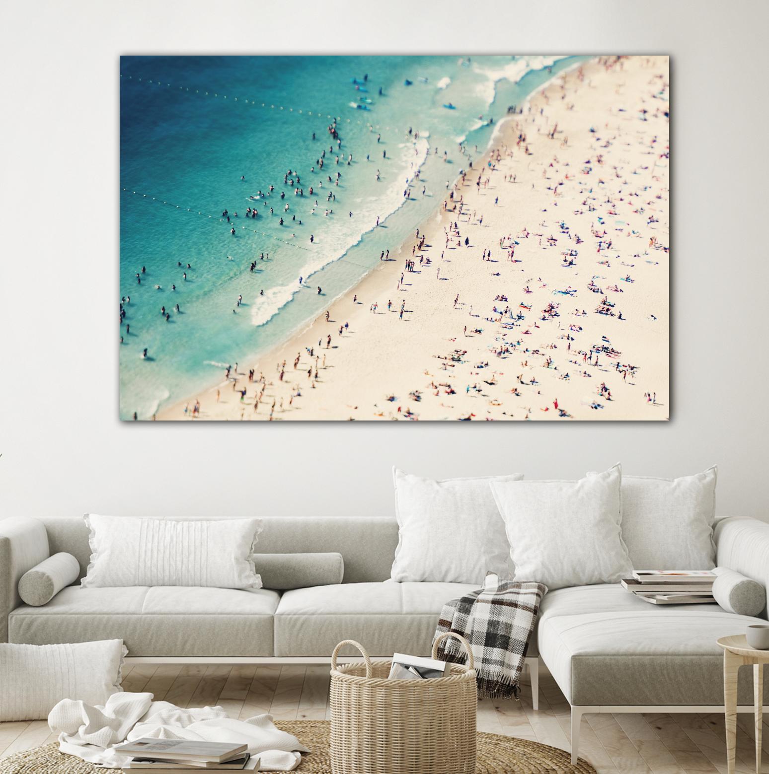 Summer Fun I by Ingrid Beddoes on GIANT ART - beige photograpy sand