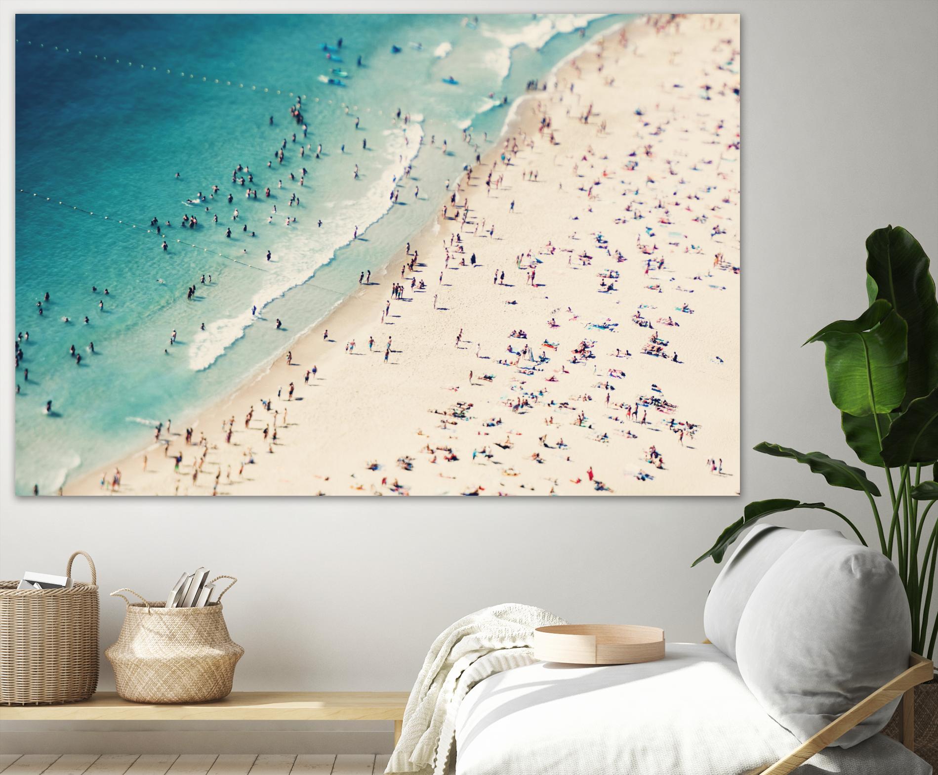 Summer Fun I by Ingrid Beddoes on GIANT ART - beige photograpy sand