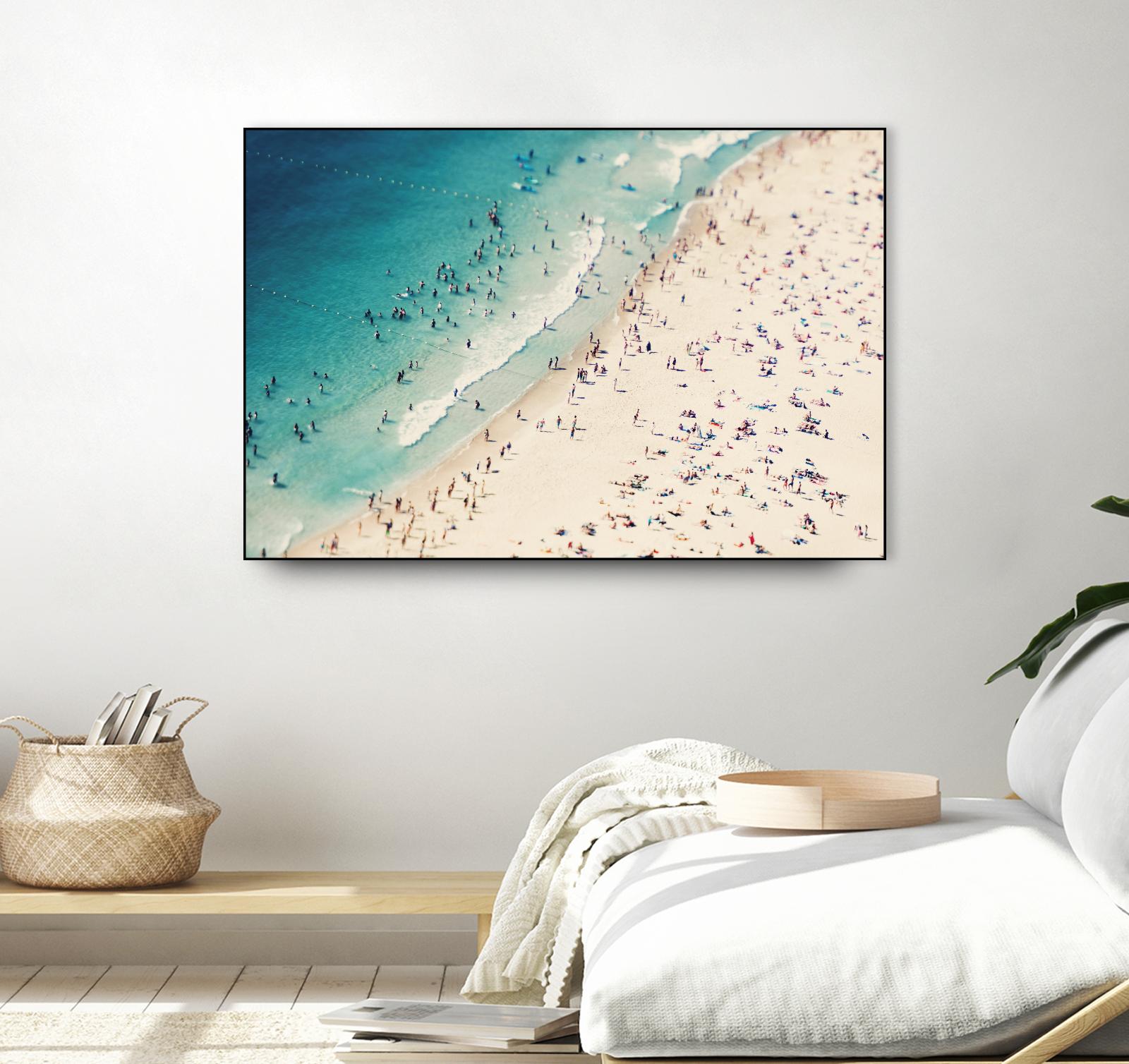 Summer Fun I by Ingrid Beddoes on GIANT ART - beige photograpy sand
