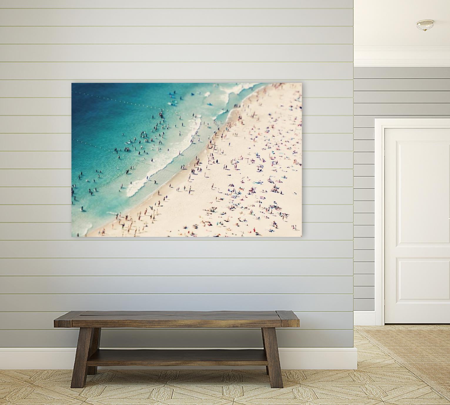 Summer Fun I by Ingrid Beddoes on GIANT ART - beige photograpy sand
