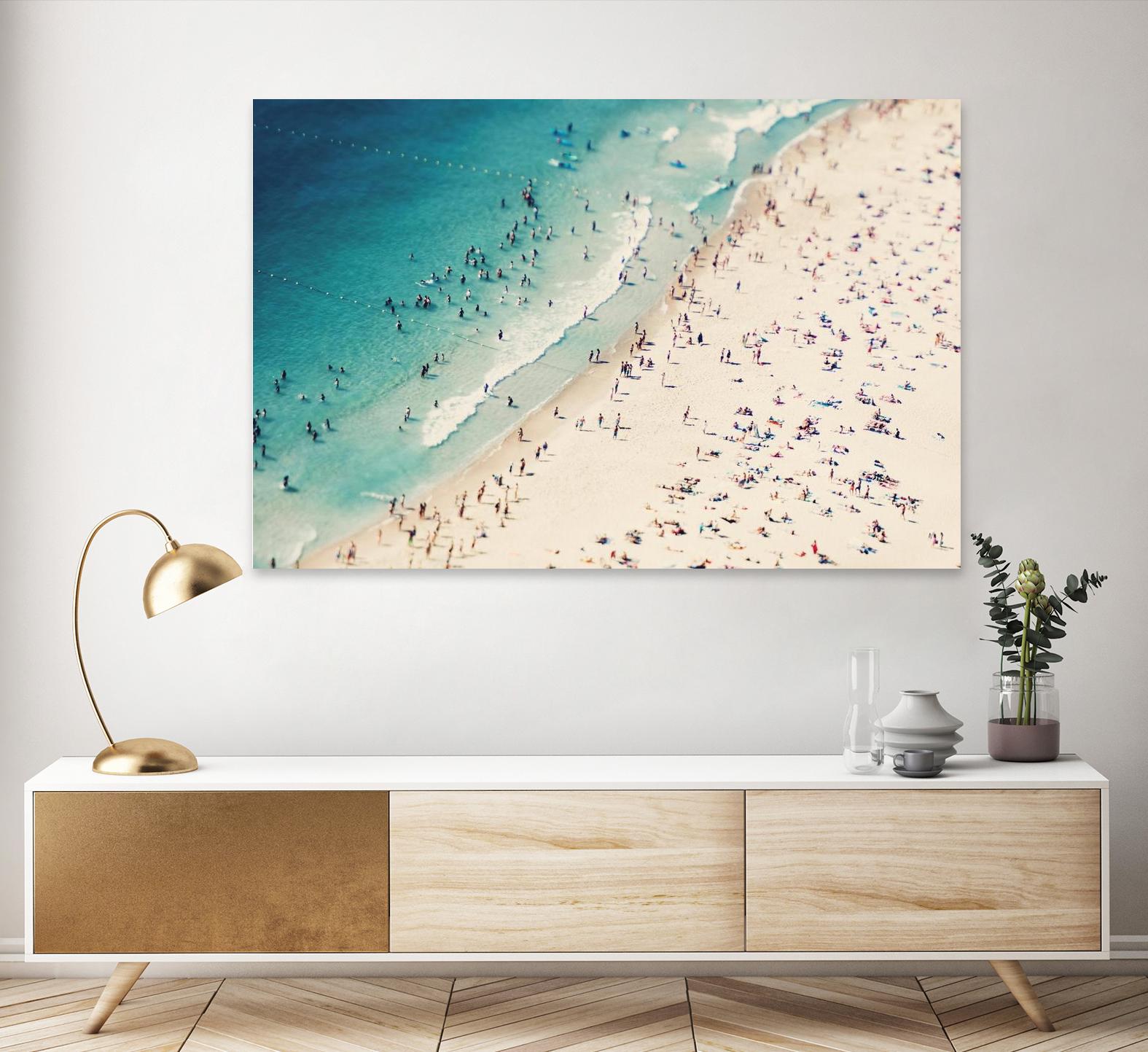 Summer Fun I by Ingrid Beddoes on GIANT ART - beige photograpy sand