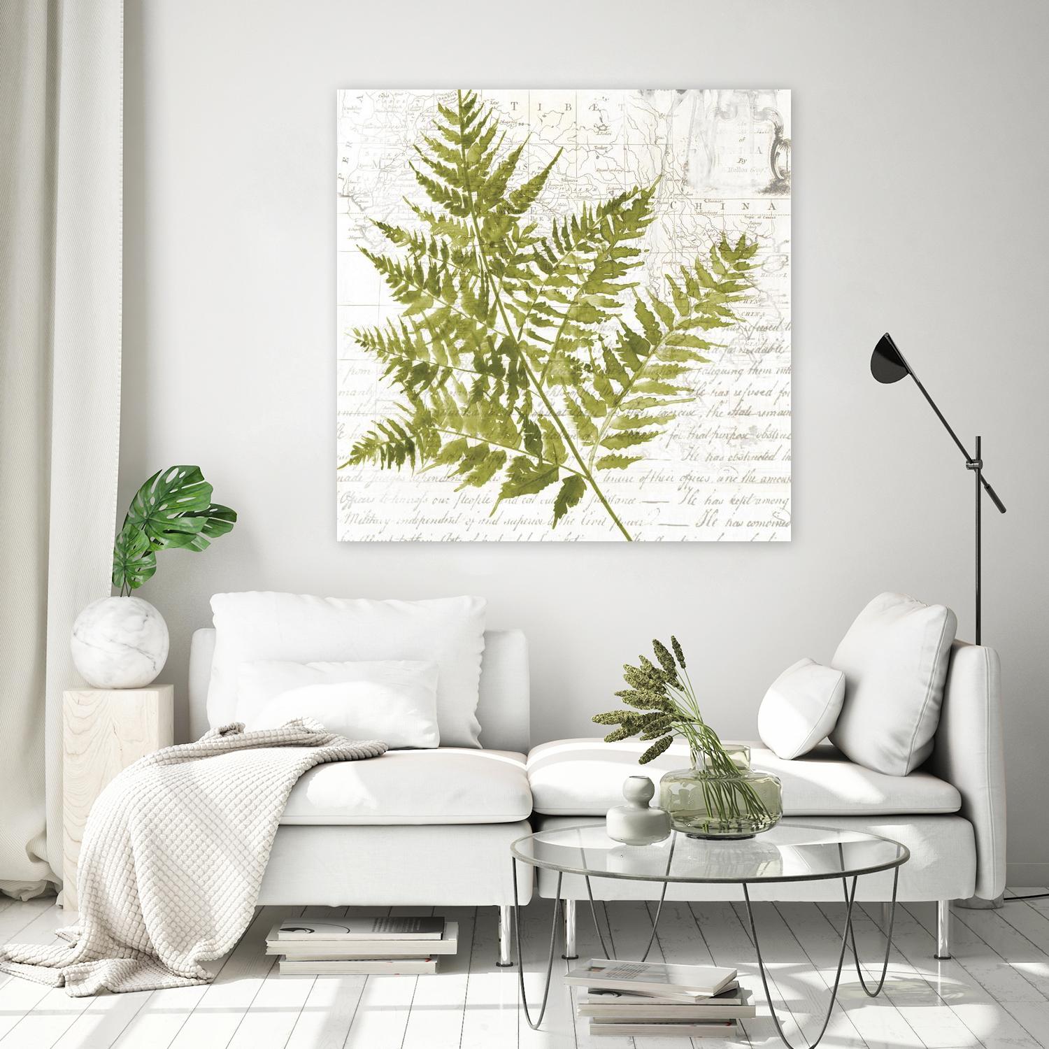 Fern I by Asia Jensen on GIANT ART - green botany