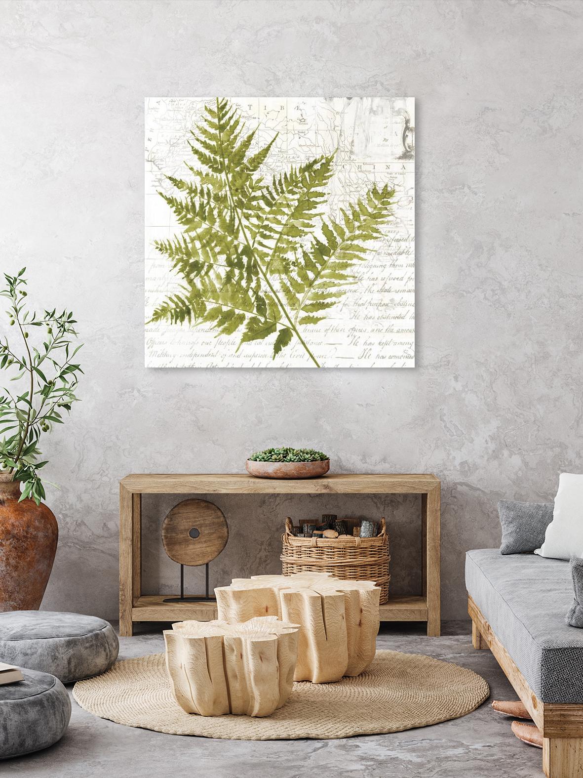 Fern I by Asia Jensen on GIANT ART - green botany
