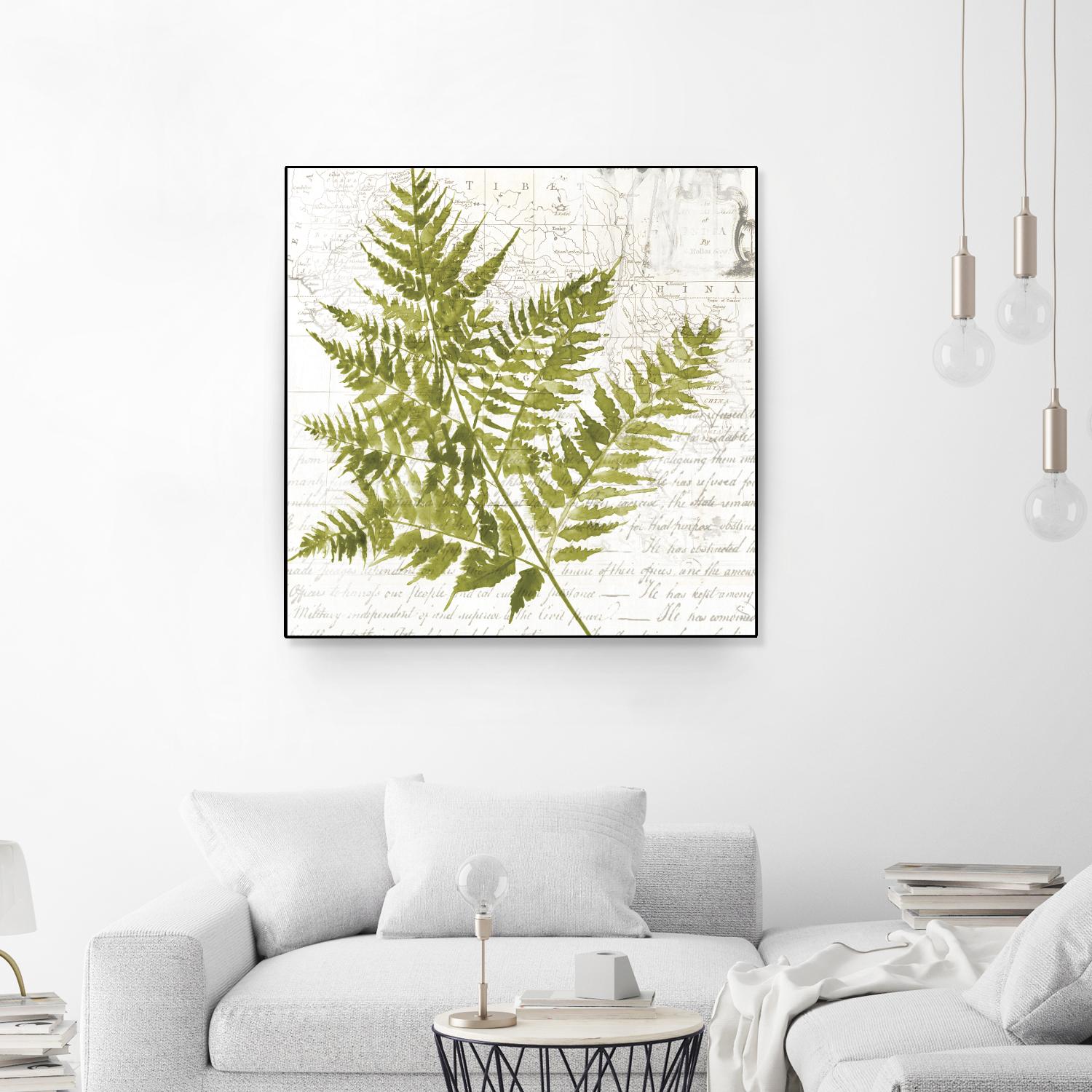 Fern I by Asia Jensen on GIANT ART - green botany