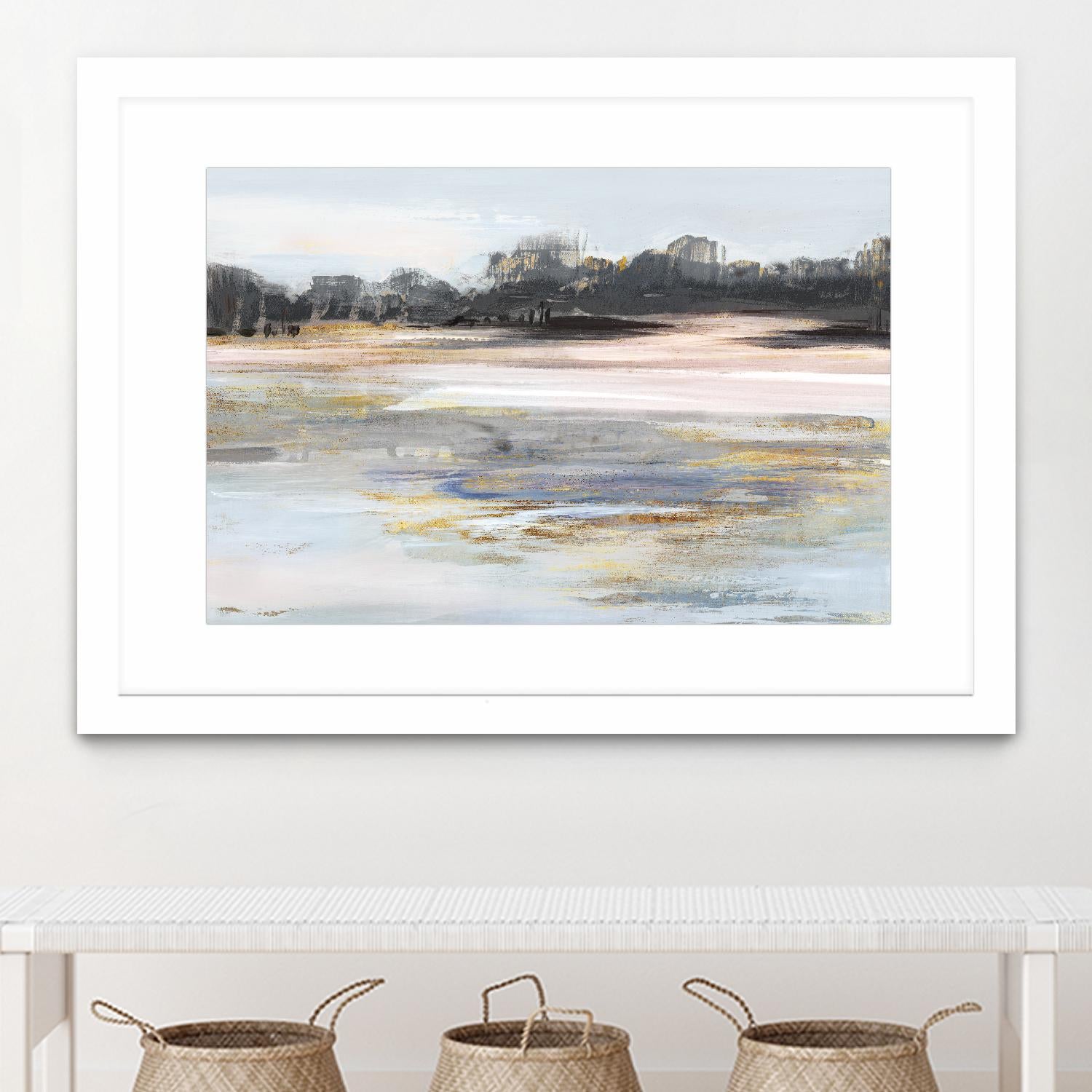 Organic Field II by Valeria Mravyan on GIANT ART - black landscape