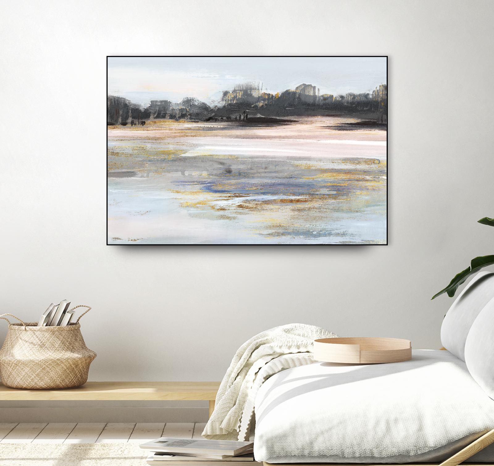 Organic Field II by Valeria Mravyan on GIANT ART - black landscape