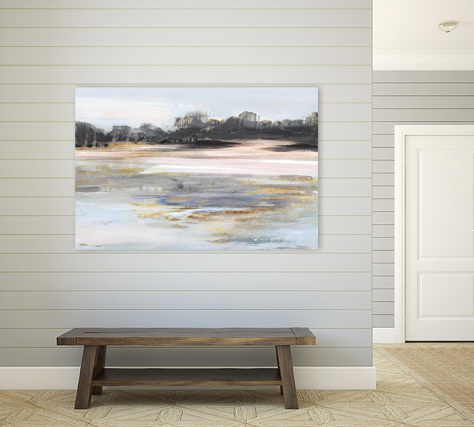 Organic Field II by Valeria Mravyan on GIANT ART - black landscape