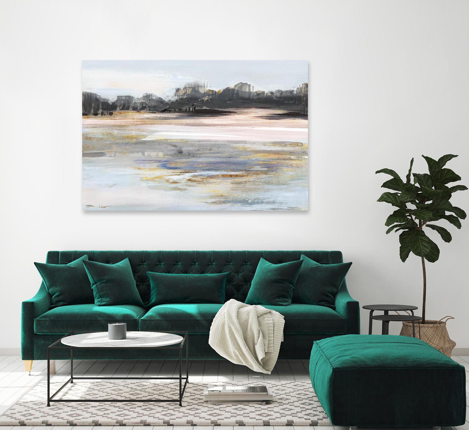 Organic Field II by Valeria Mravyan on GIANT ART - black landscape