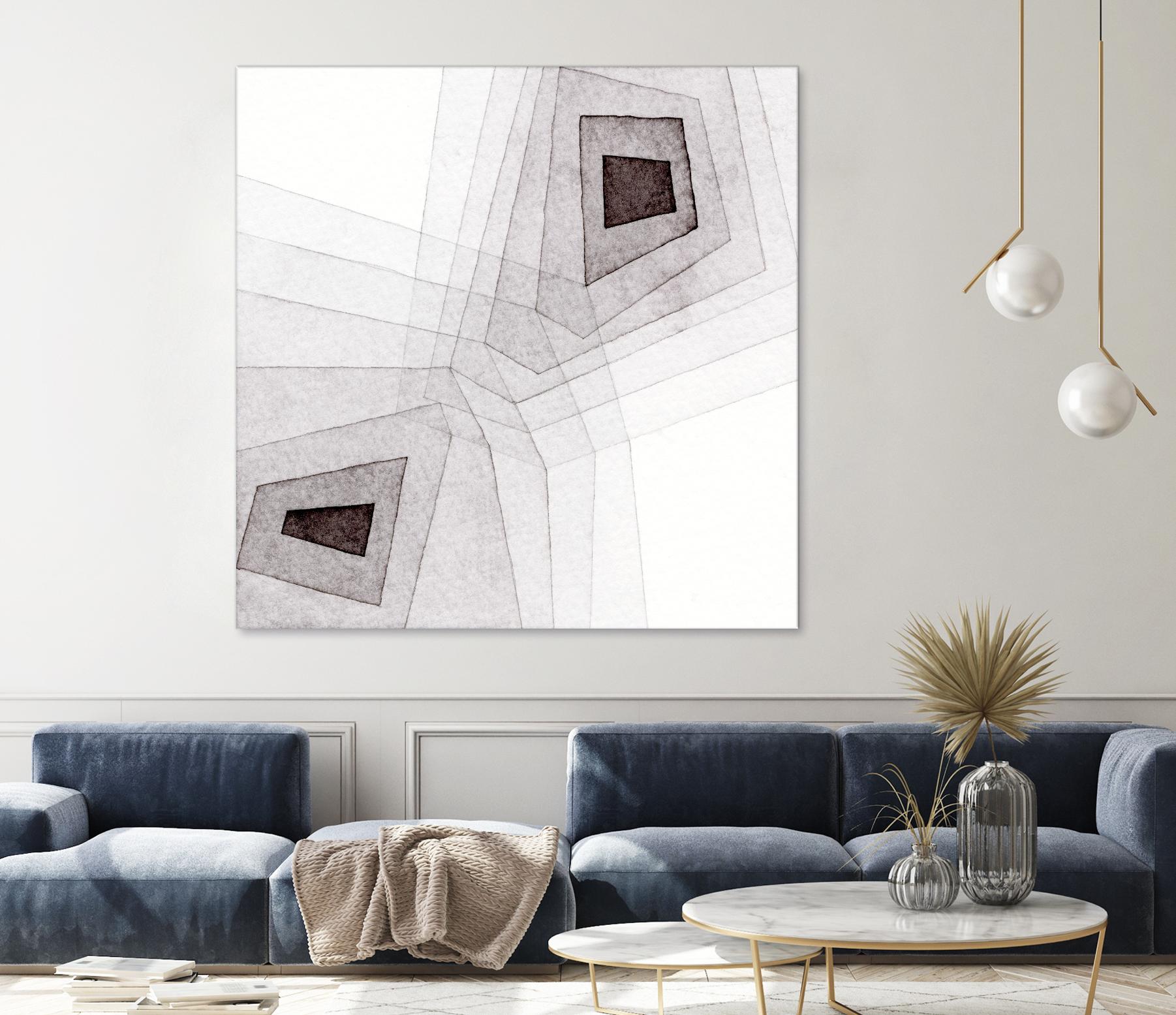 Meld III by Nikki Galapon on GIANT ART - white contemporary