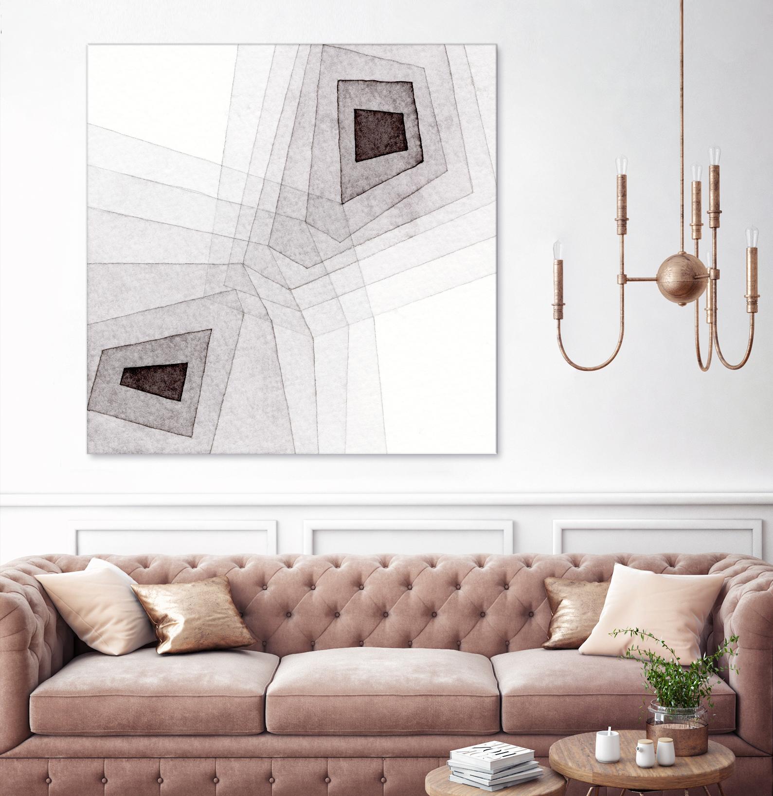 Meld III by Nikki Galapon on GIANT ART - white contemporary
