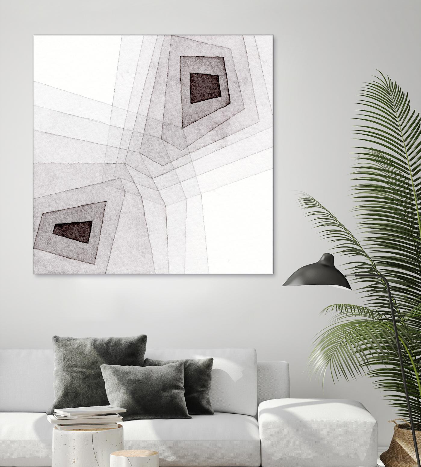 Meld III by Nikki Galapon on GIANT ART - white contemporary