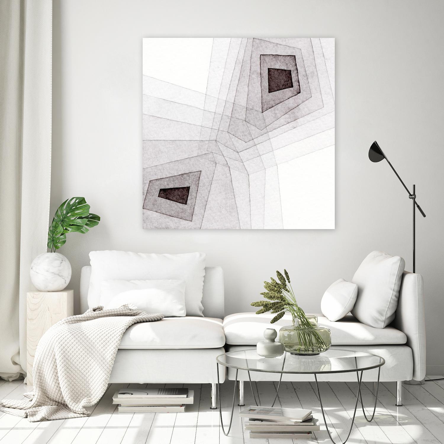 Meld III by Nikki Galapon on GIANT ART - white contemporary