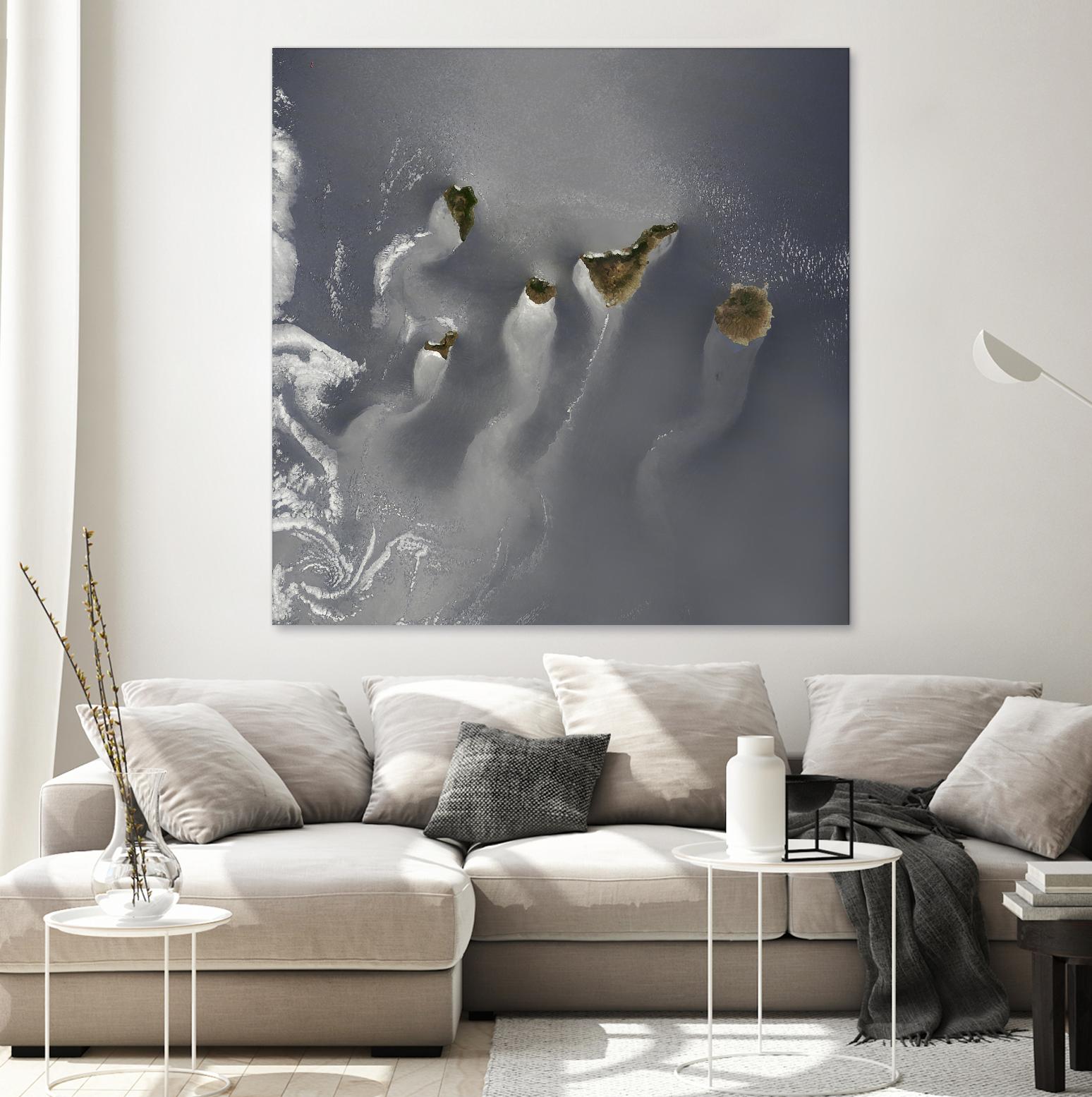 Canary Islands by Norm Stelfox on GIANT ART - green photo art