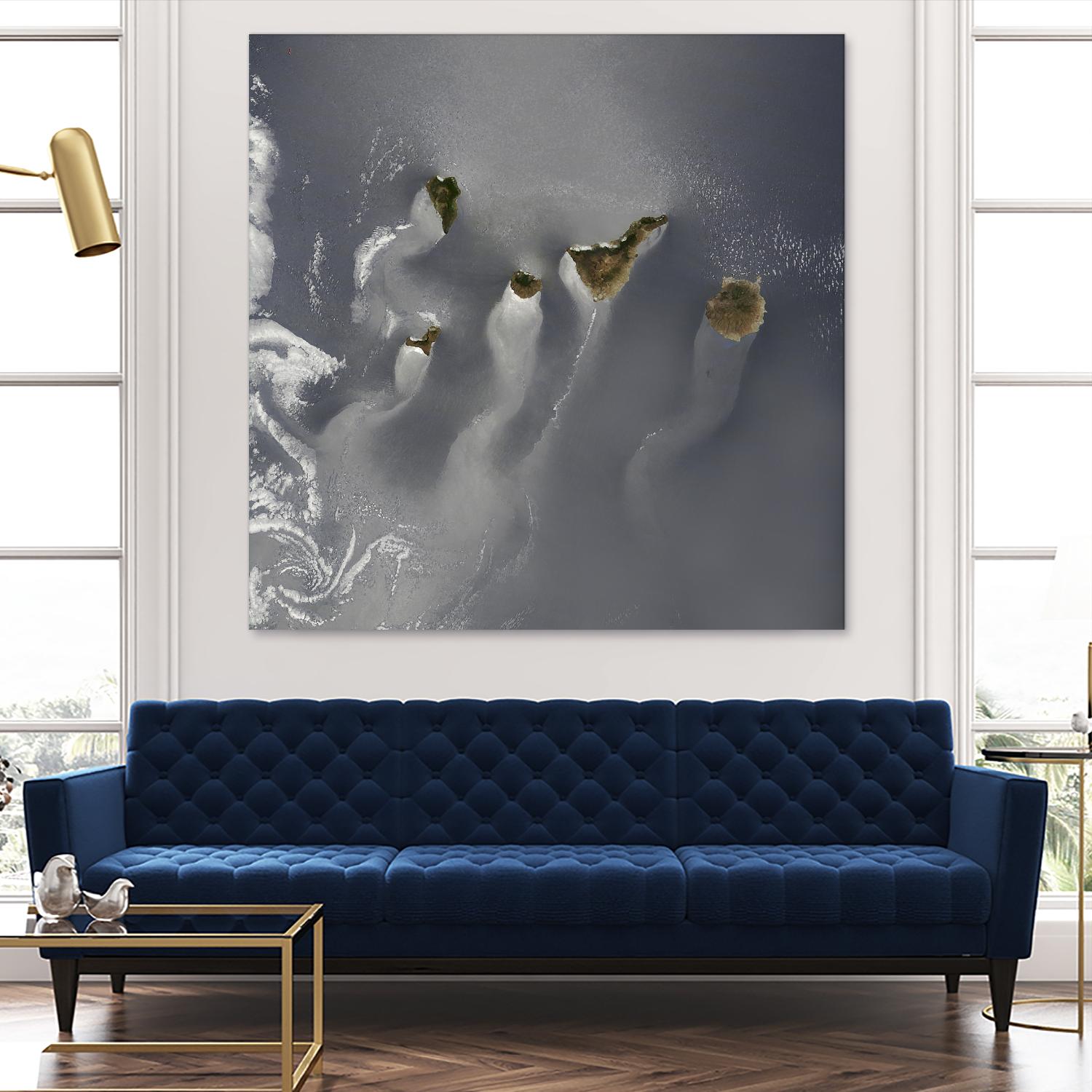 Canary Islands by Norm Stelfox on GIANT ART - green photo art