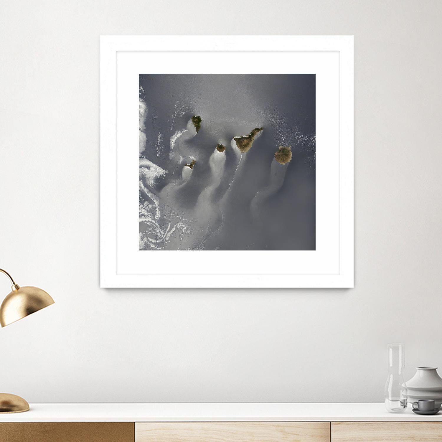 Canary Islands by Norm Stelfox on GIANT ART - green photo art