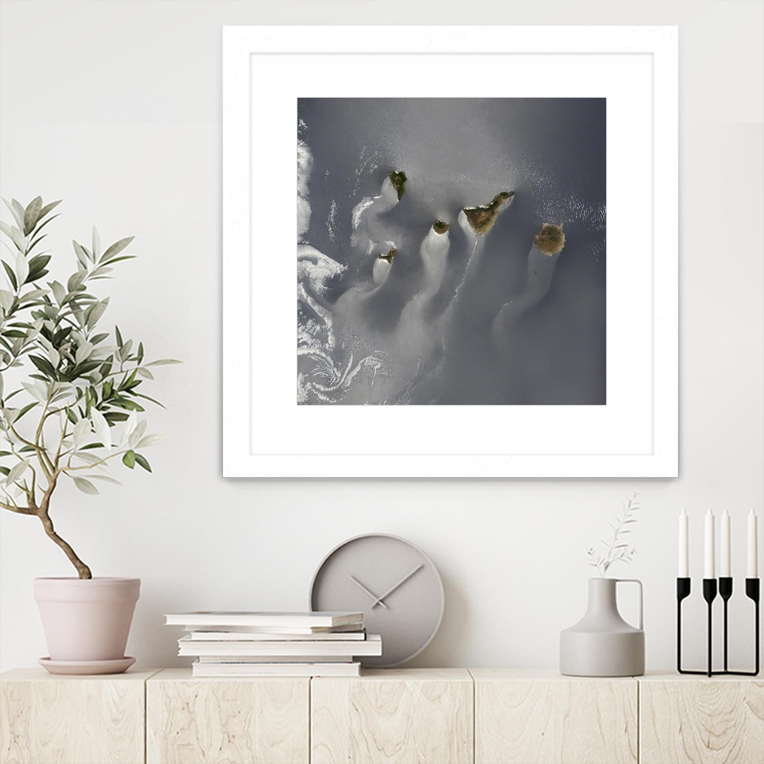 Canary Islands by Norm Stelfox on GIANT ART - green photo art