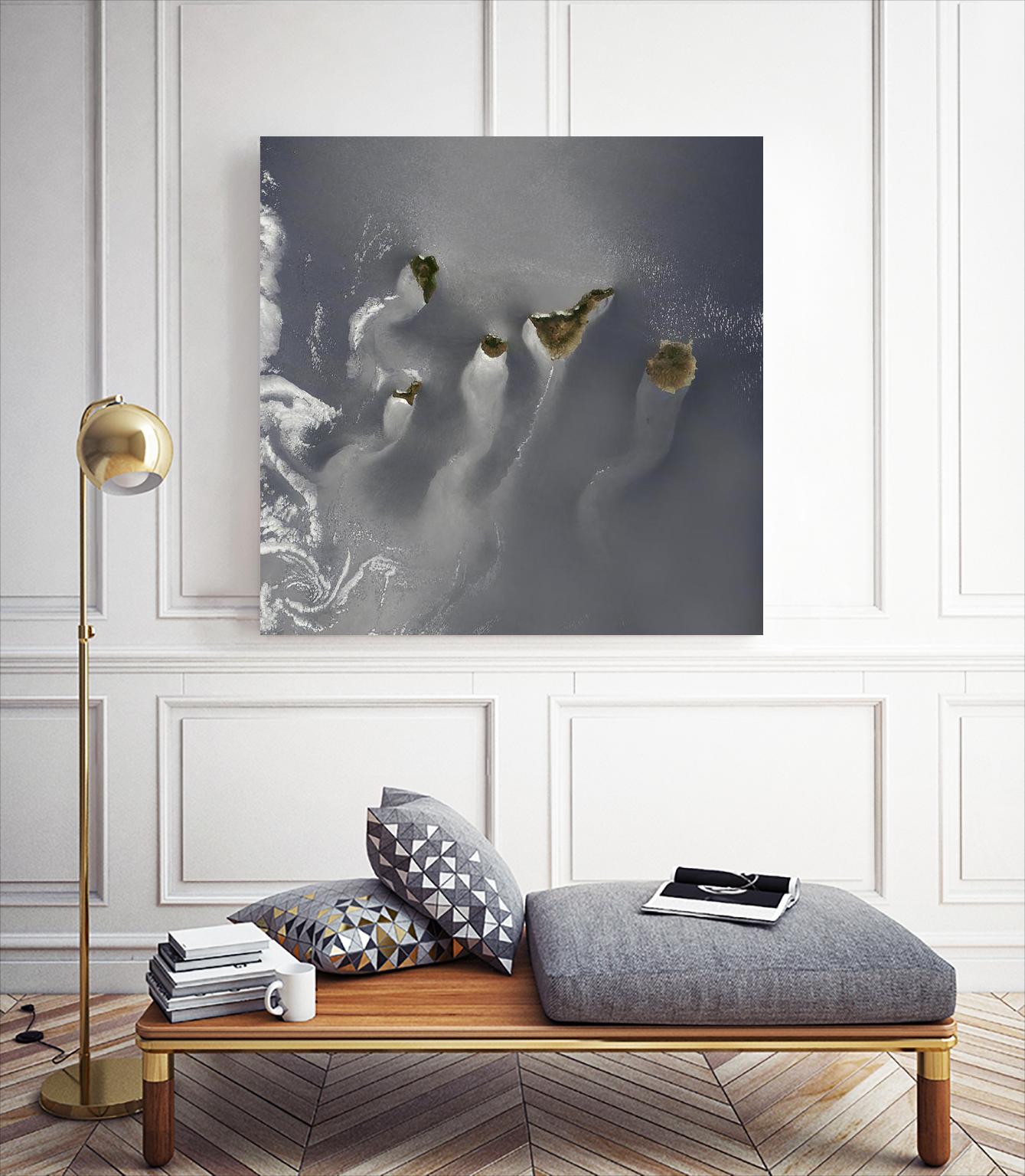 Canary Islands by Norm Stelfox on GIANT ART - green photo art