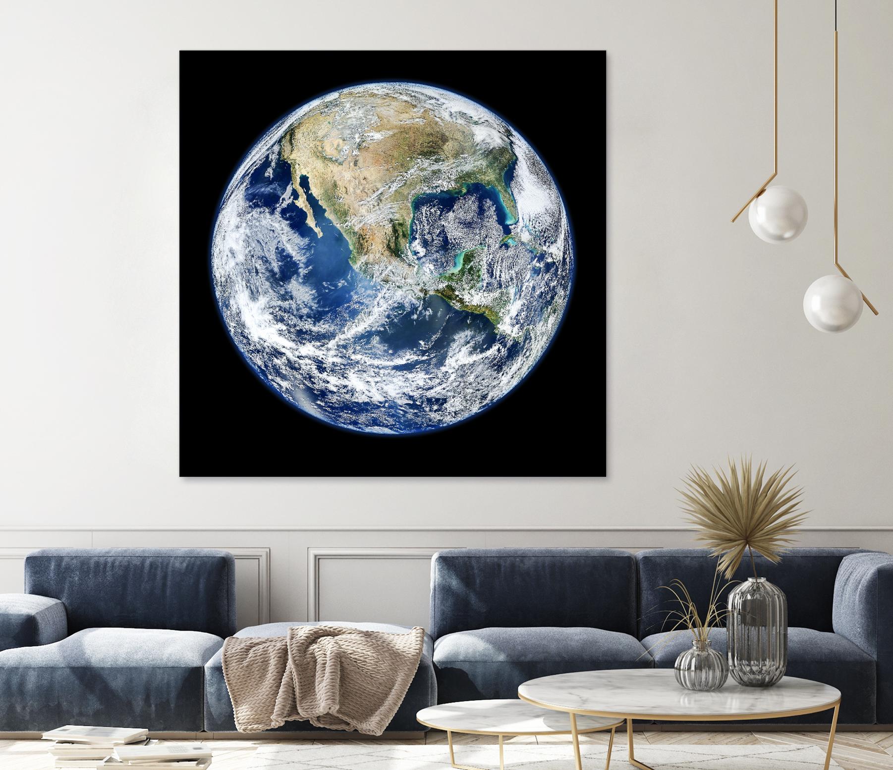 Earth by Norm Stelfox on GIANT ART - black contemporary
