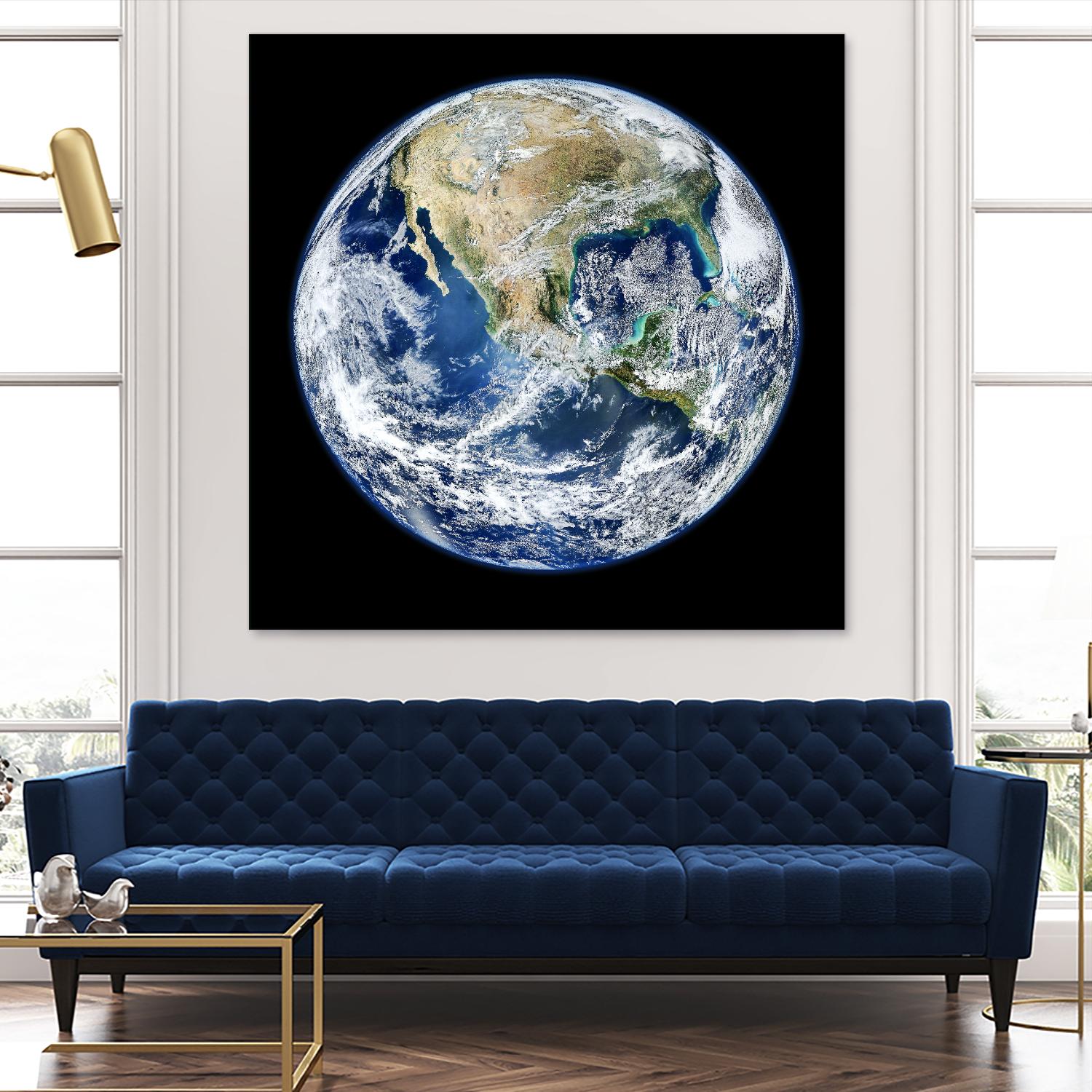 Earth by Norm Stelfox on GIANT ART - black contemporary