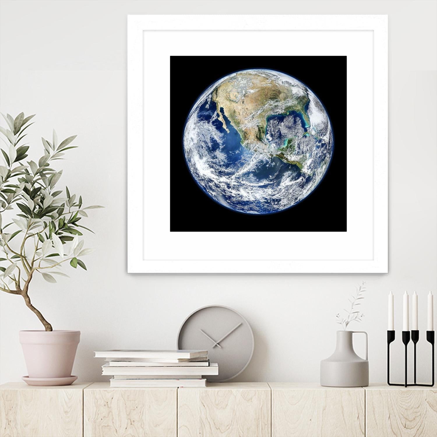 Earth by Norm Stelfox on GIANT ART - black contemporary