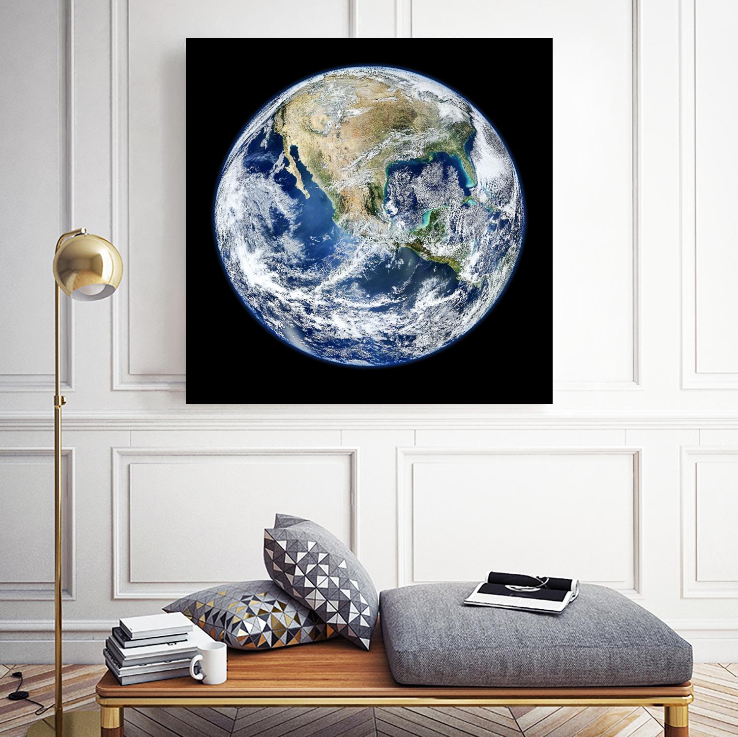 Earth by Norm Stelfox on GIANT ART - black contemporary
