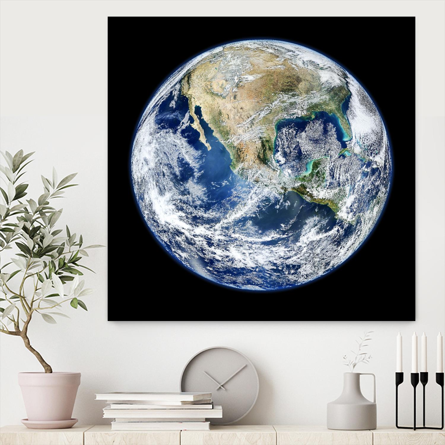 Earth by Norm Stelfox on GIANT ART - black contemporary