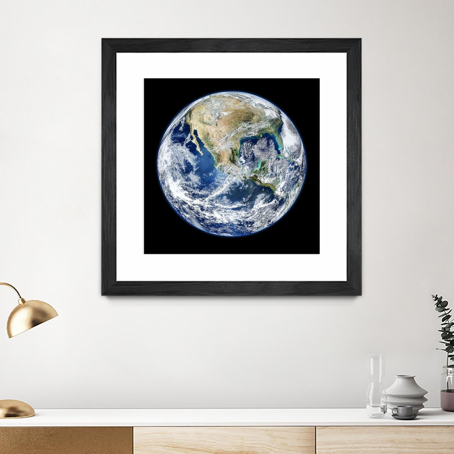 Earth by Norm Stelfox on GIANT ART - black contemporary