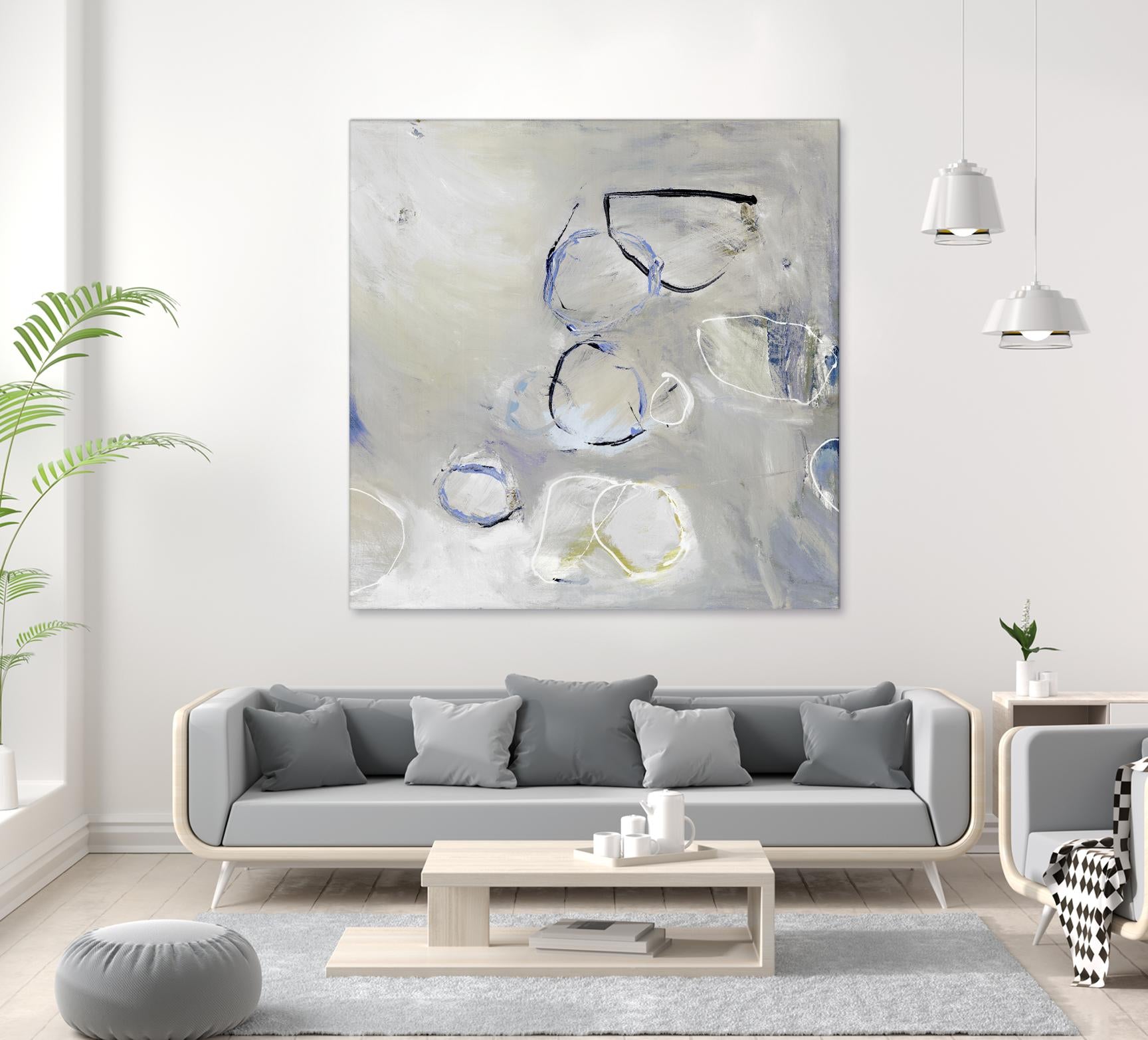 Morph II by Pamela Ozery on GIANT ART - white abstract