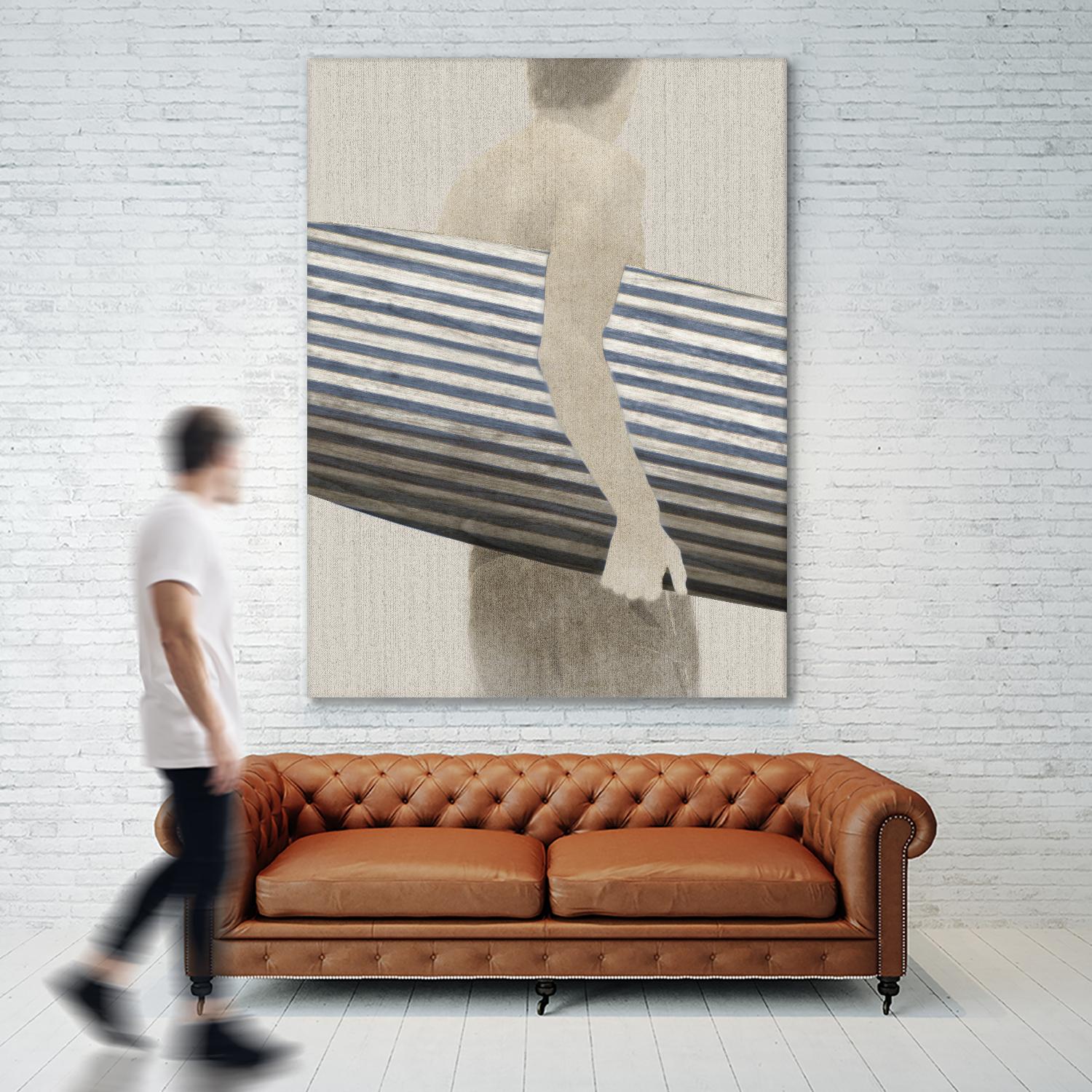 Little Luxury I by PI Studio on GIANT ART - blue men and women