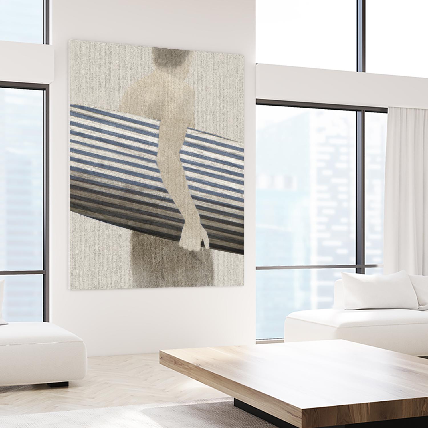 Little Luxury I by PI Studio on GIANT ART - blue men and women