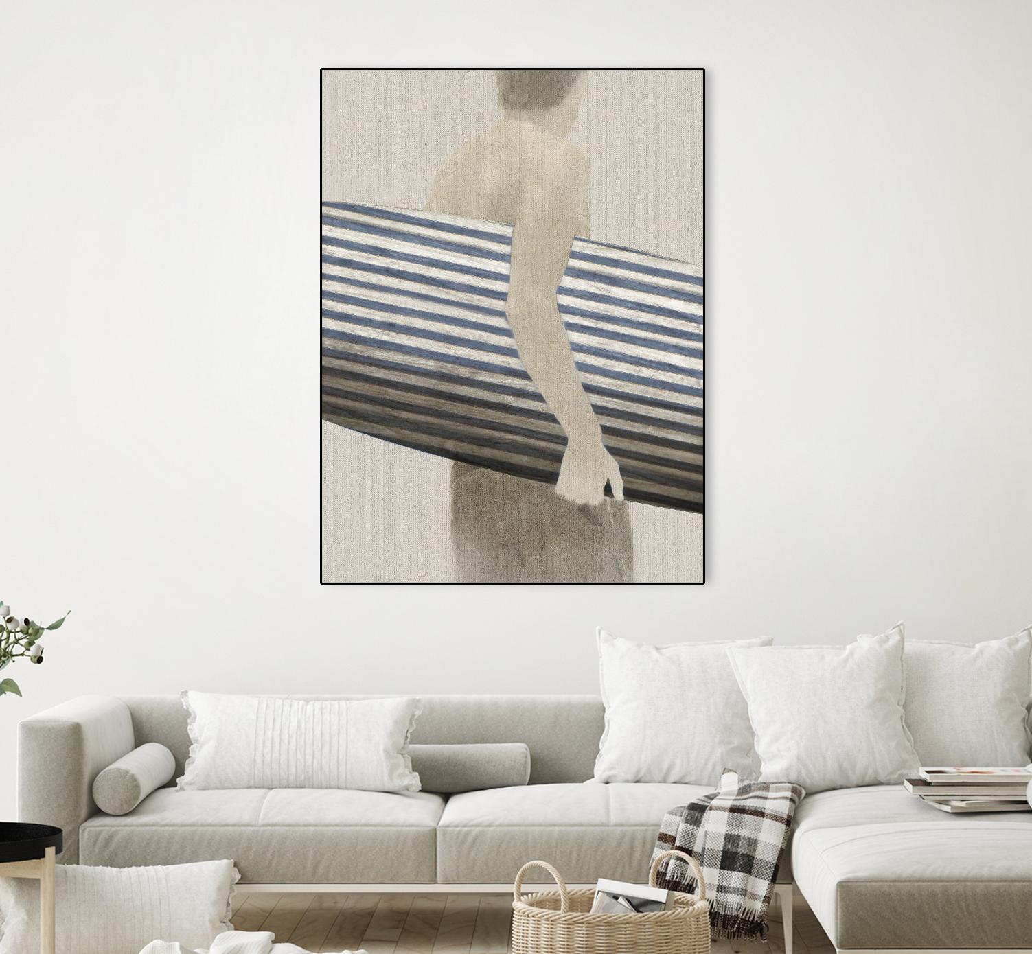 Little Luxury I by PI Studio on GIANT ART - blue men and women