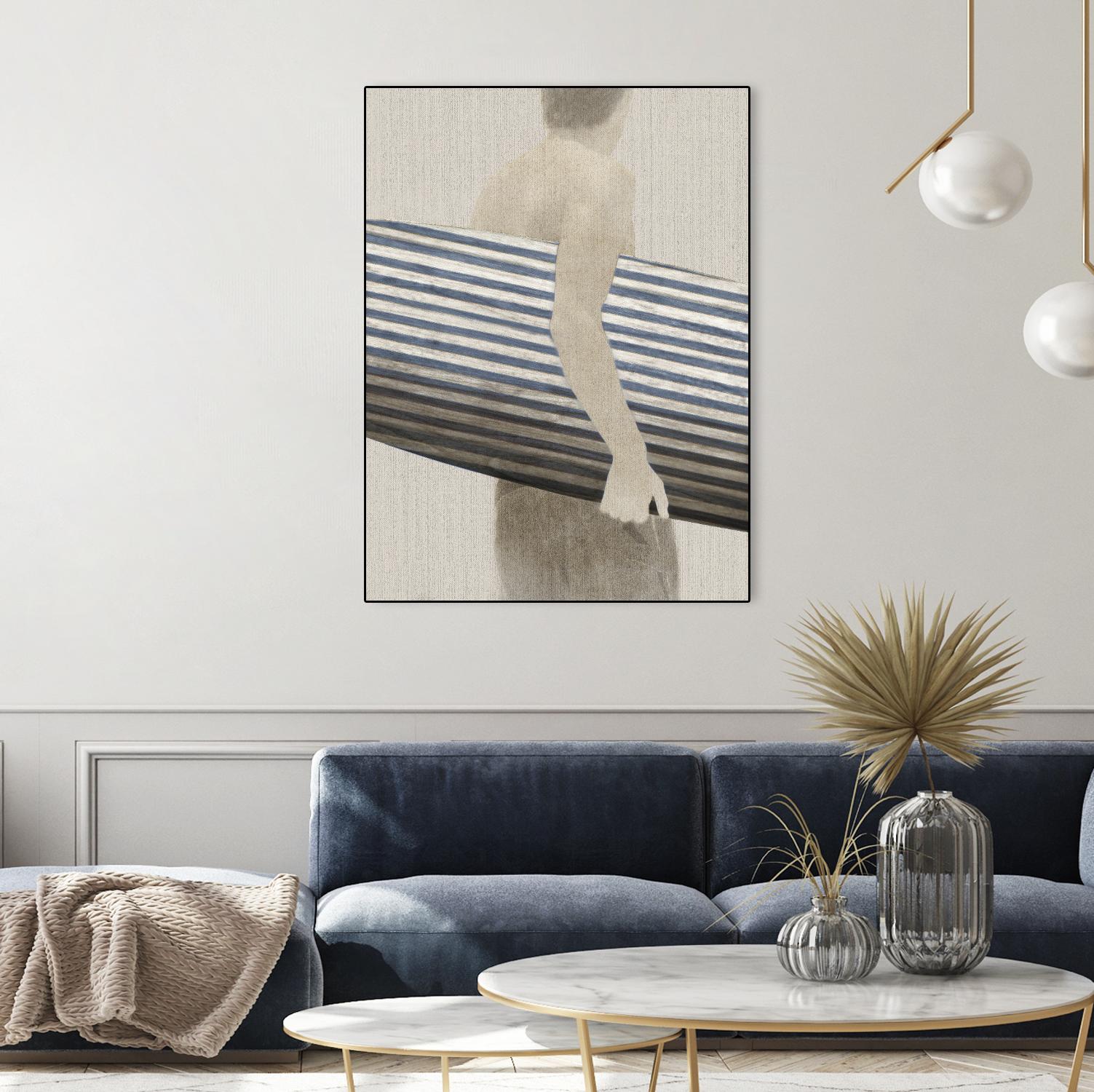 Little Luxury I by PI Studio on GIANT ART - blue men and women