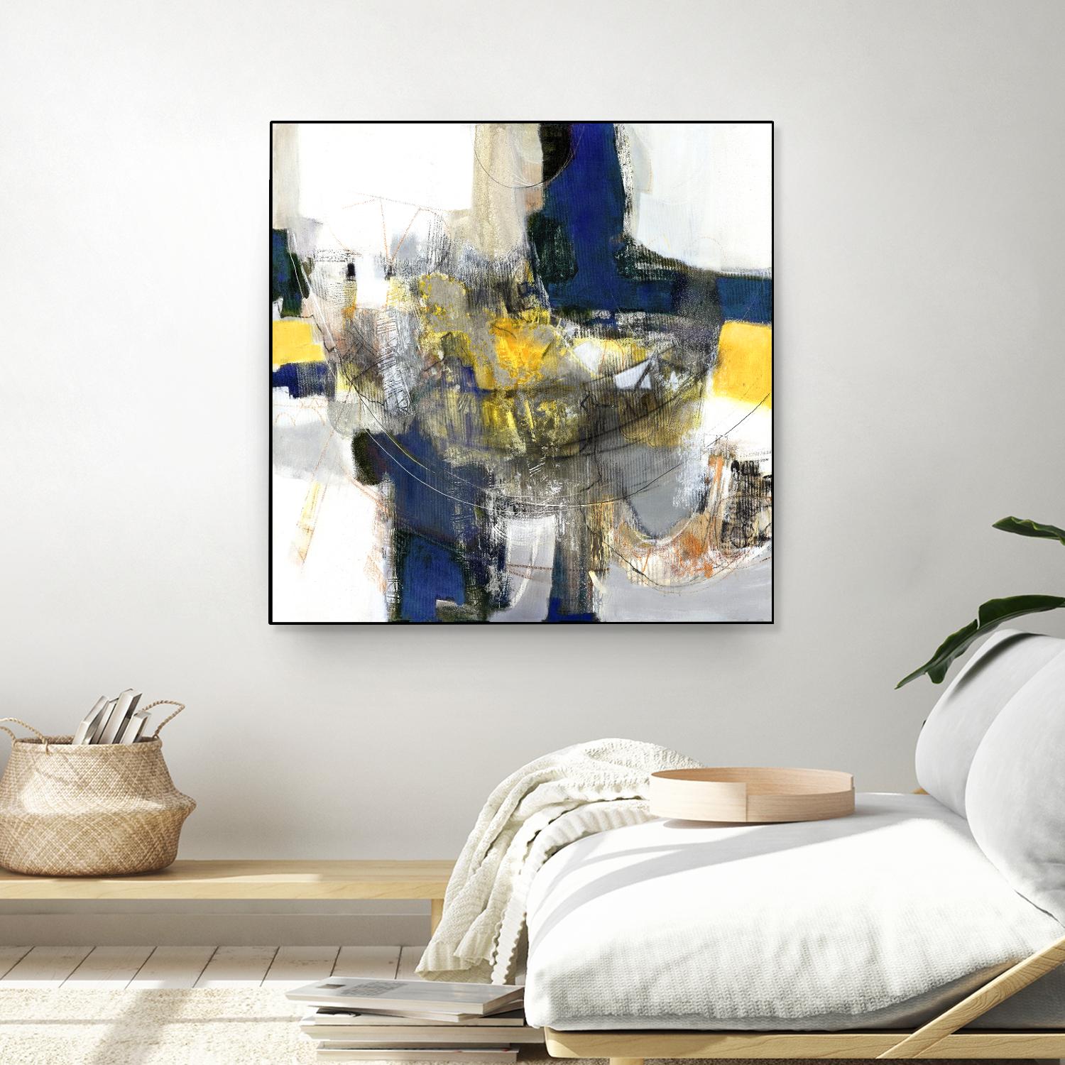 Round Trip I by PI Studio on GIANT ART - white abstract