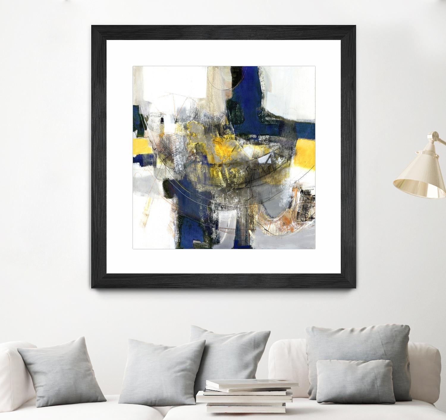 Round Trip I by PI Studio on GIANT ART - white abstract