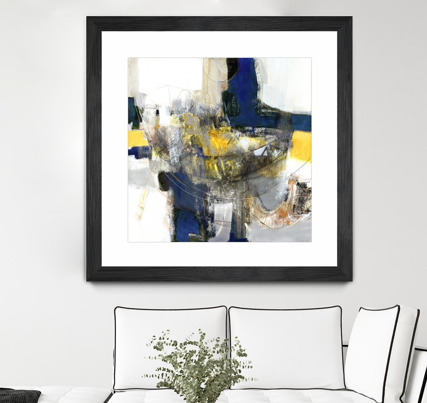 Round Trip I by PI Studio on GIANT ART - white abstract