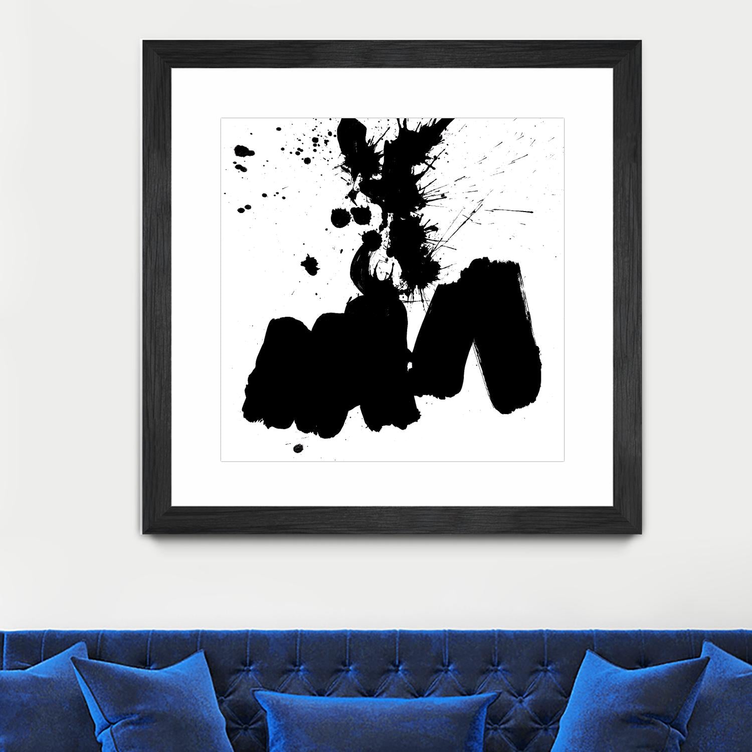 Ink Blot II by PI Studio on GIANT ART - white abstract