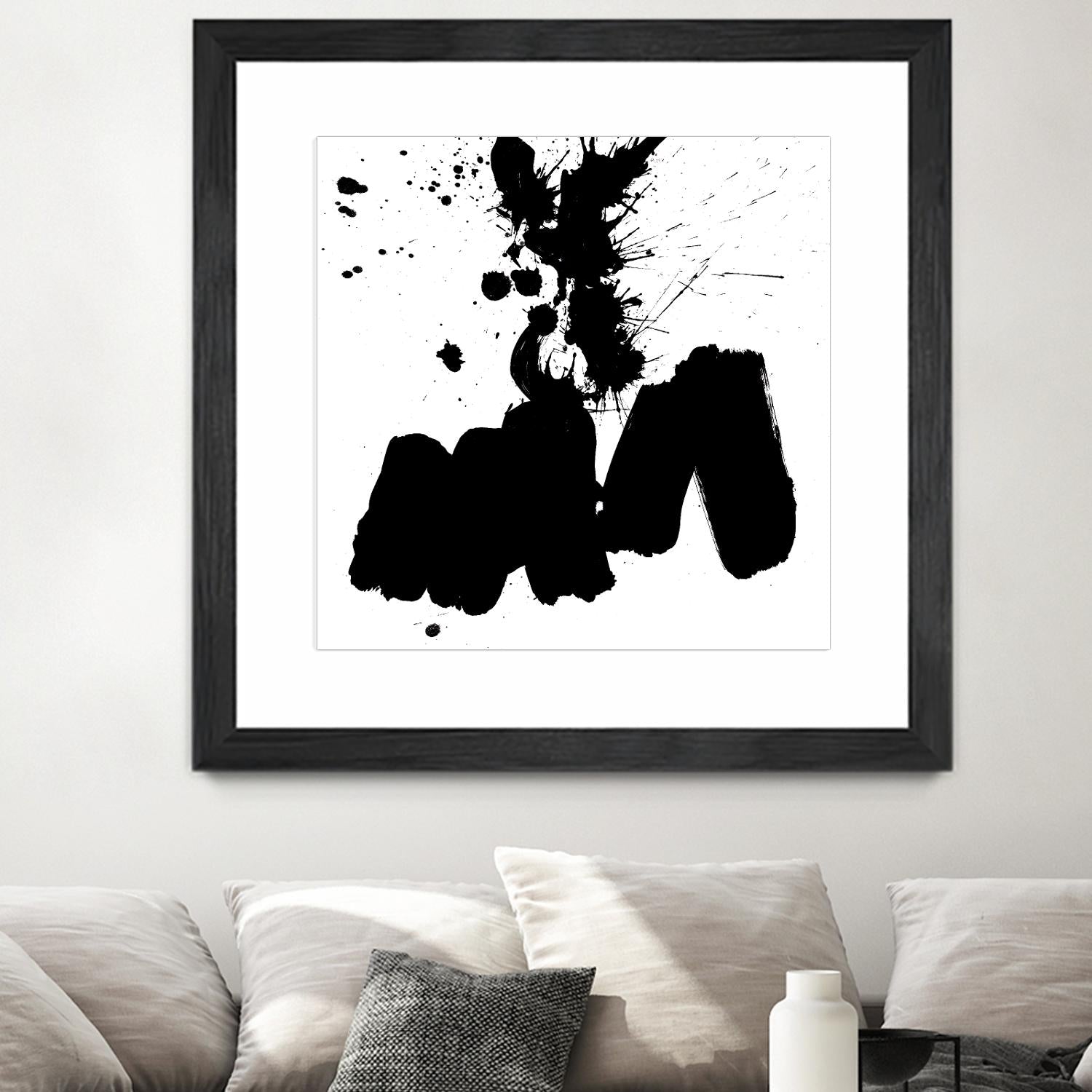 Ink Blot II by PI Studio on GIANT ART - white abstract