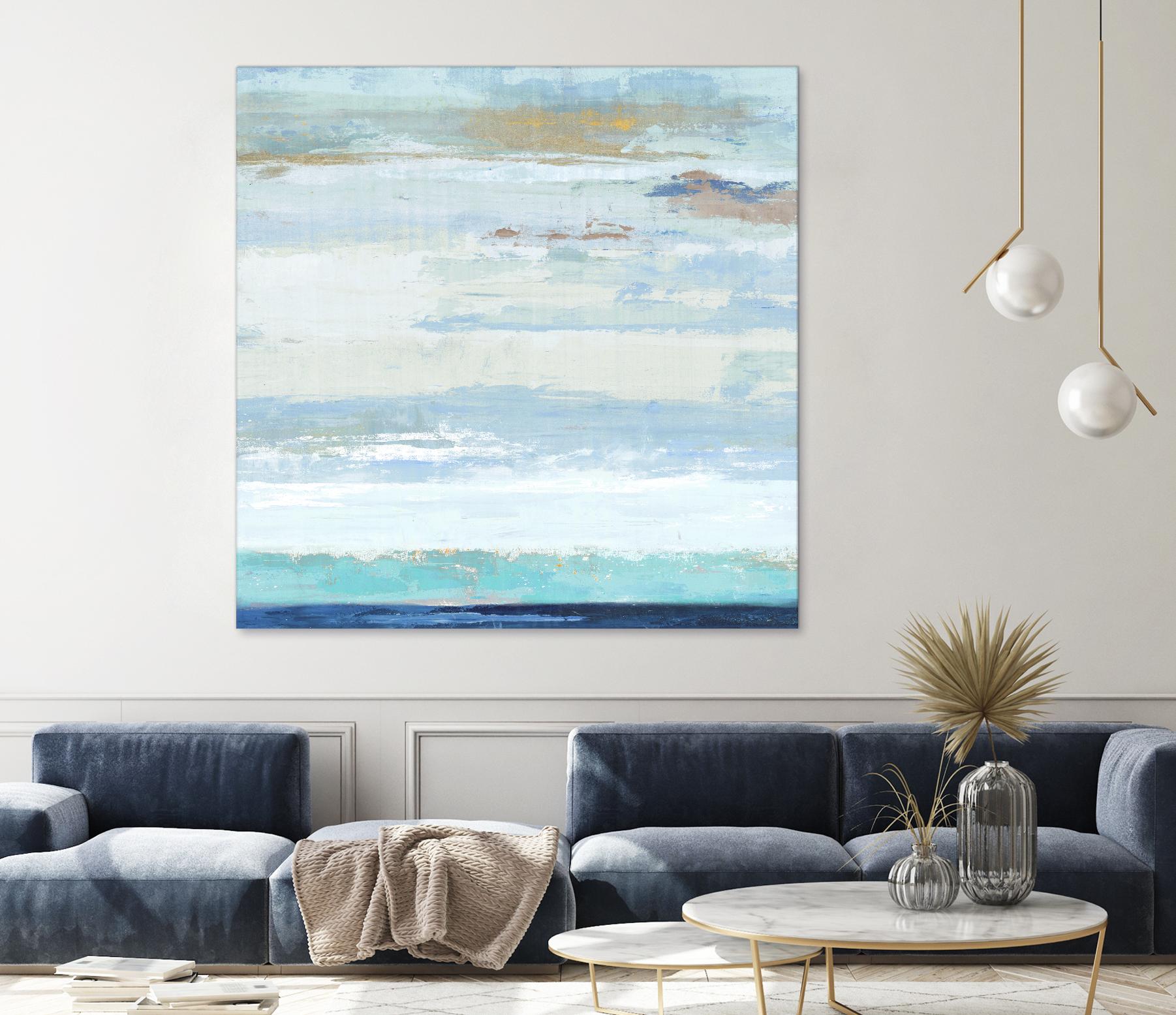 Sea Shore I by PI Studio on GIANT ART - blue abstract