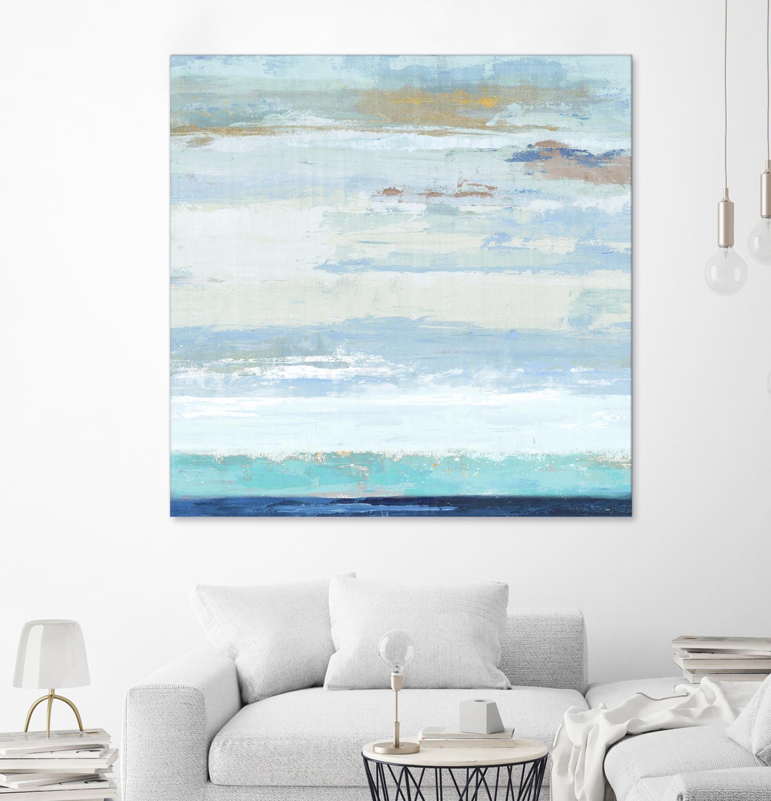 Sea Shore I by PI Studio on GIANT ART - blue abstract