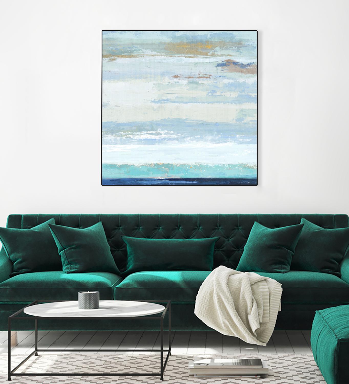 Sea Shore I by PI Studio on GIANT ART - blue abstract