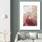 Ocean Splash II Crimson Version by PI Studio on GIANT ART - gold abstract