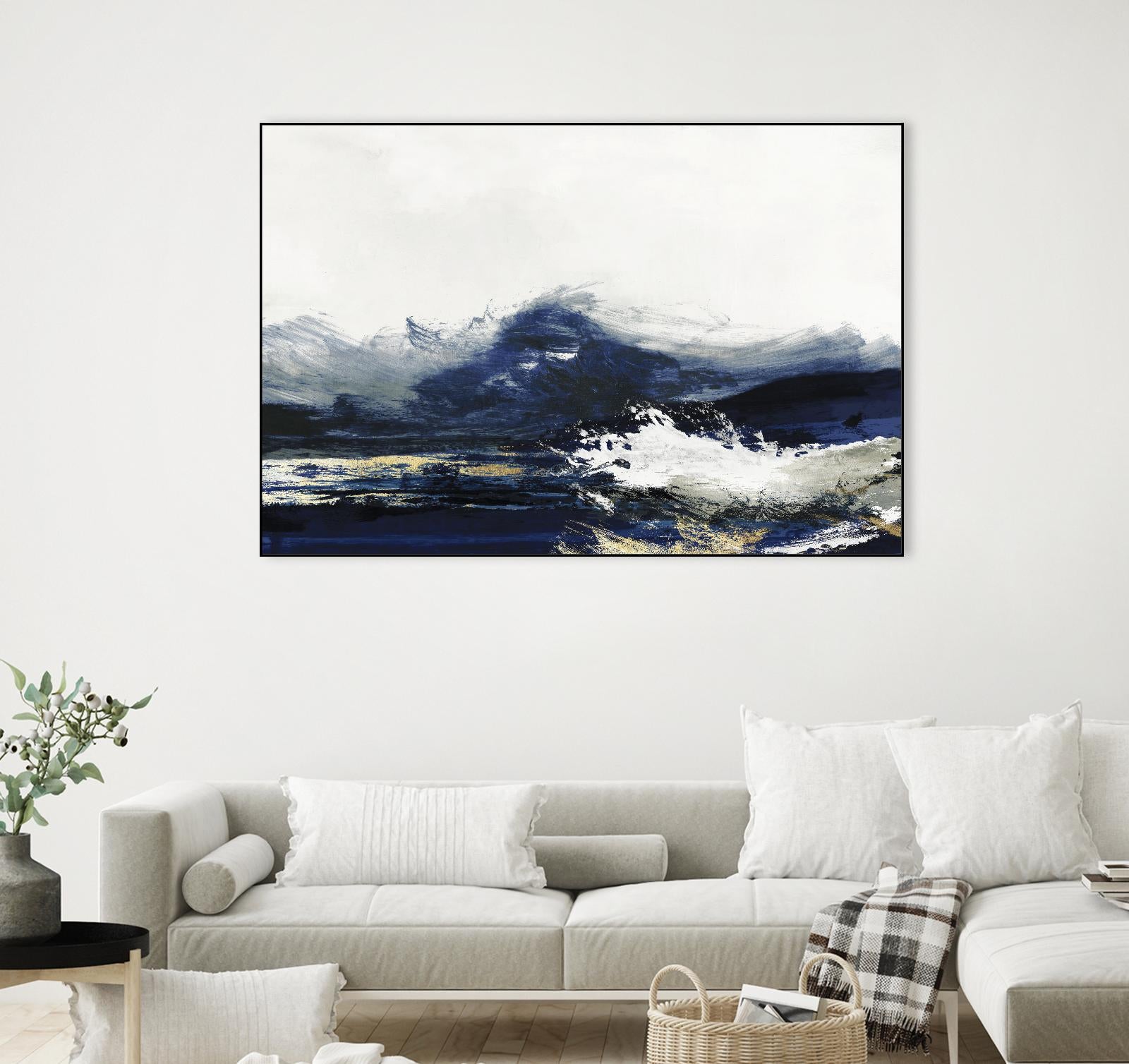 Water by PI Studio on GIANT ART - white abstract abstract sea