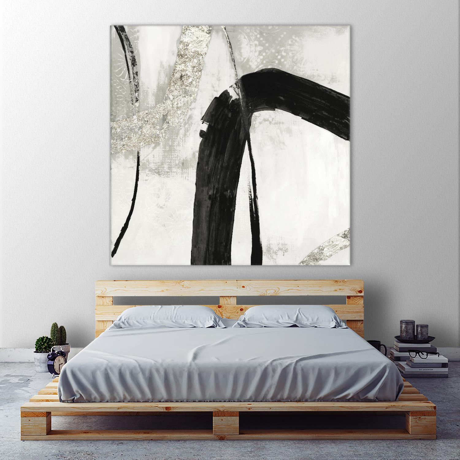 Black Ink II by PI Studio on GIANT ART - white abstract