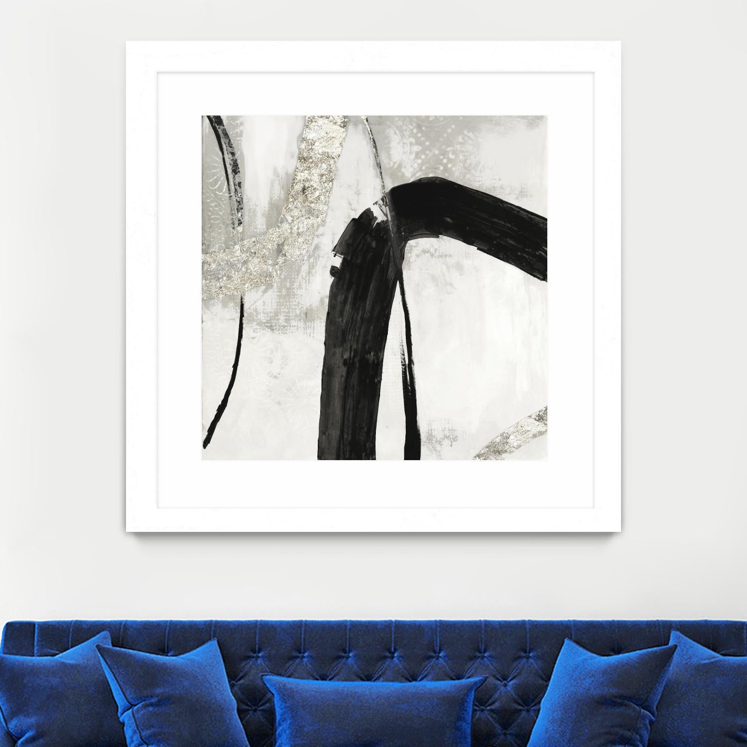 Black Ink II by PI Studio on GIANT ART - white abstract
