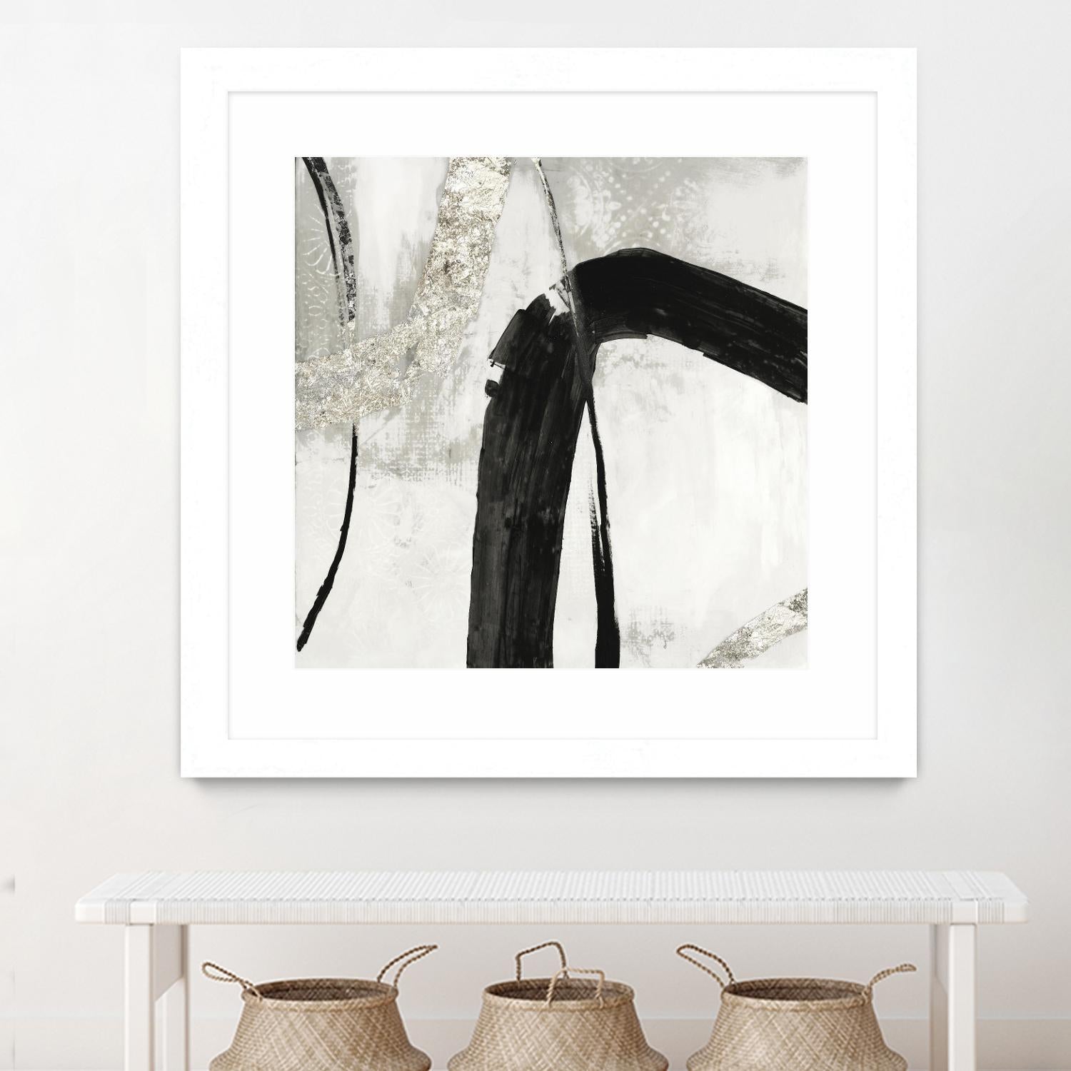Black Ink II by PI Studio on GIANT ART - white abstract