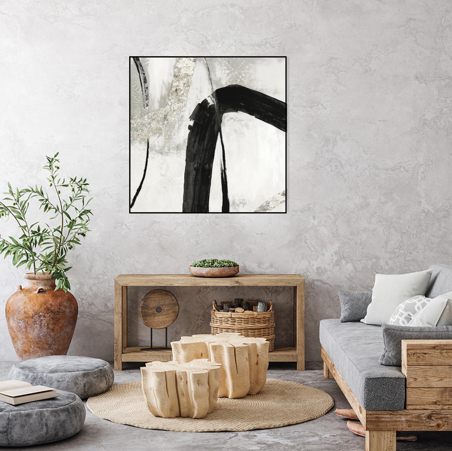 Black Ink II by PI Studio on GIANT ART - white abstract