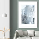 Mint Bubbles III Indigo Version by PI Studio on GIANT ART - white abstract