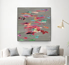 Pink pink by PI Studio on GIANT ART - red abstract
