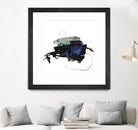 Splash I by PI Studio on GIANT ART - white abstract