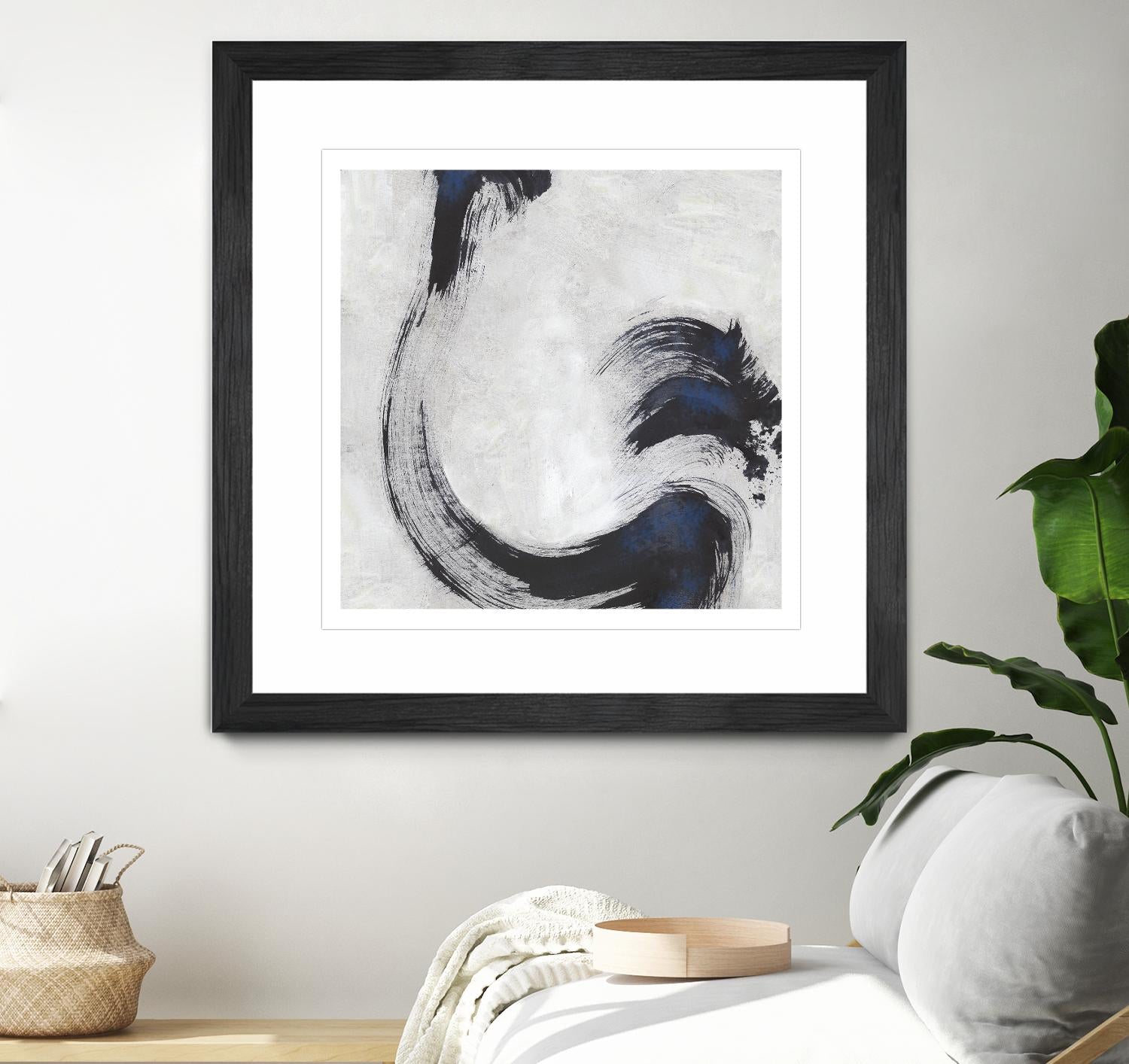 Stroke I by PI Studio on GIANT ART - blue abstract